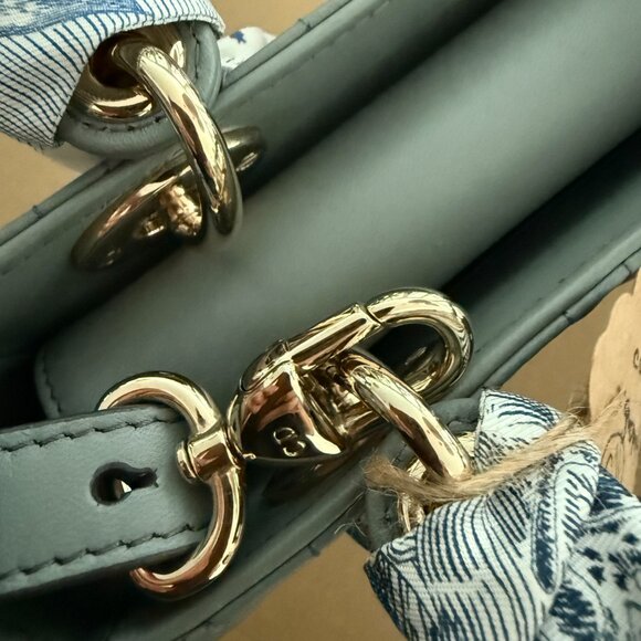 Christian Dior Cannage gradient My ABCDior Lady Dior Grey - Picture 14 of 14